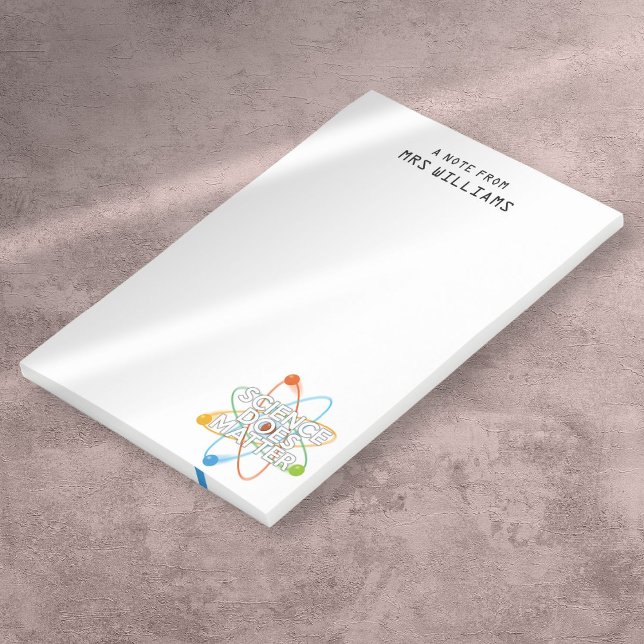 Post-it® LA SCIENCE EST IMPORTANTE Citation drôle sur la sc (SCIENCE DOES MATTER Funny Science Quote Post-it Notes)