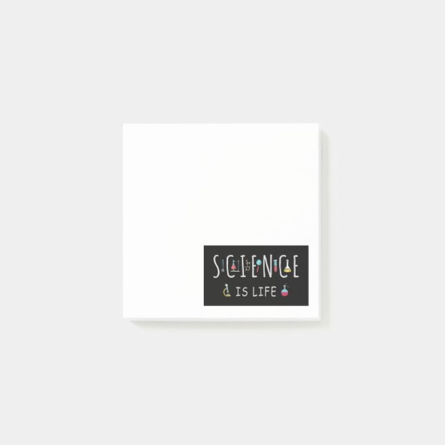 Post-it® La science est la vie (Devant)