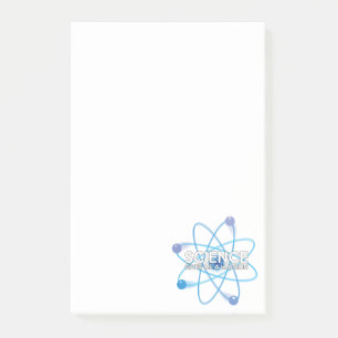 POST-IT® LA SCIENCE ME DONNE UN HADRON