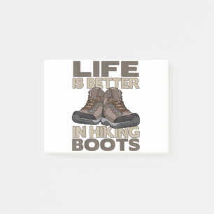 Post-it® La Vie Est Meilleure Dans Les Bottes Randonnées H