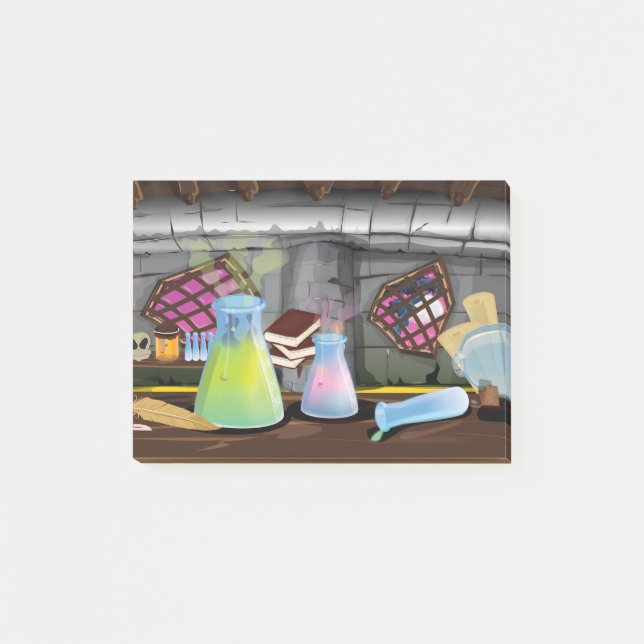 Post-it® Laboratoire de sciences (Devant)