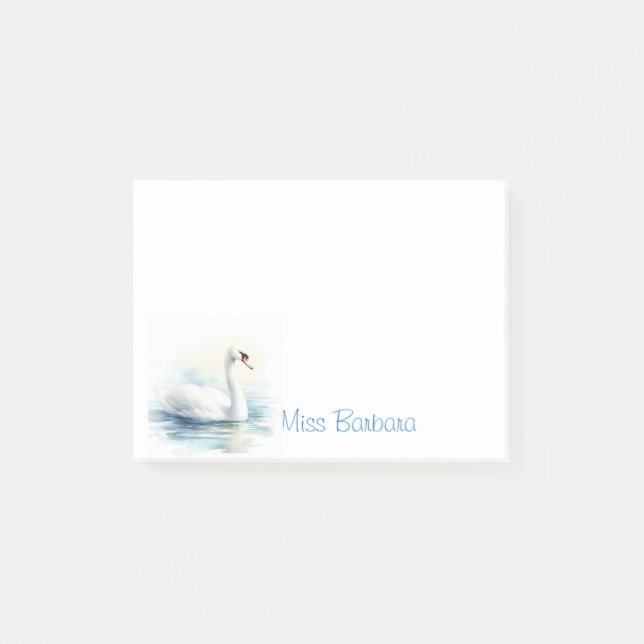 Post-it® Lac des cygnes personnalisé  (Devant)