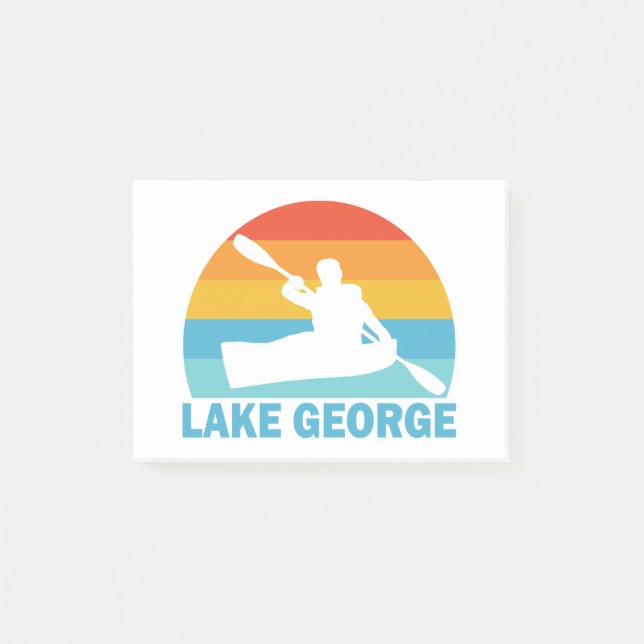 Post-it® Lac George New York Kayak (Devant)