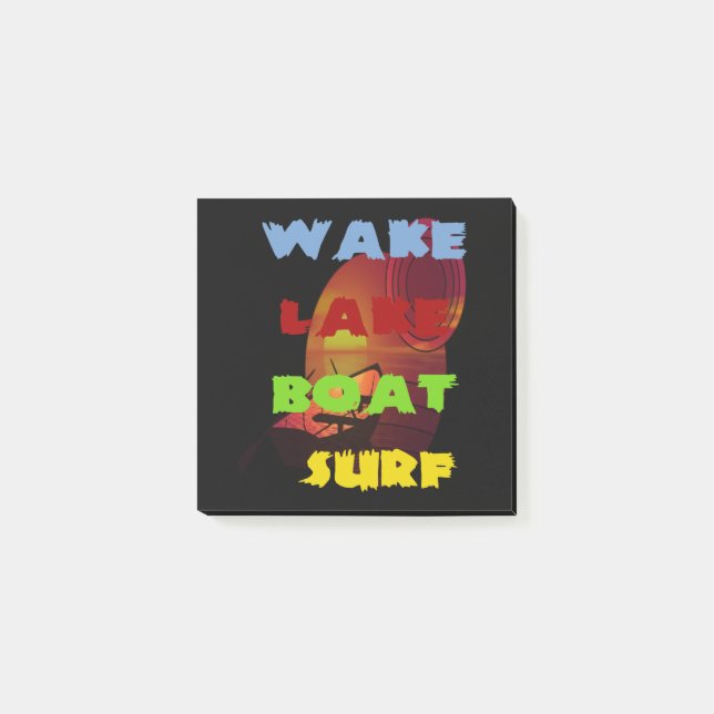 Post-it® Lac Wake (Devant)