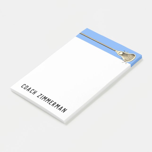 Post-it® Lacrosse personnalisé (Incliné)