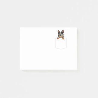 Post-it® L'Adorable Petit Chien De Combat Australien Dans L