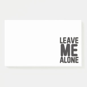 Post-it® Laissez-moi seule confidentialité