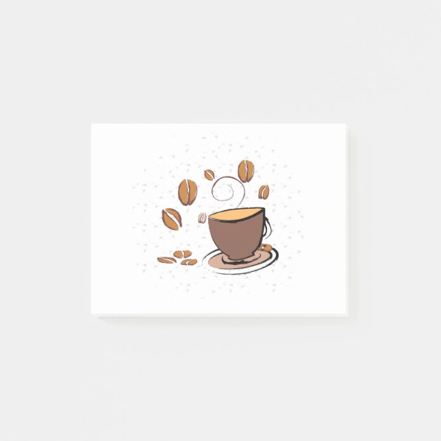 Post-it® L'amour du café (Devant)