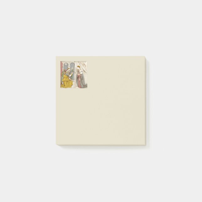 Post-it® L'ange Gabriel l'Annonciation à Marie  (Devant)