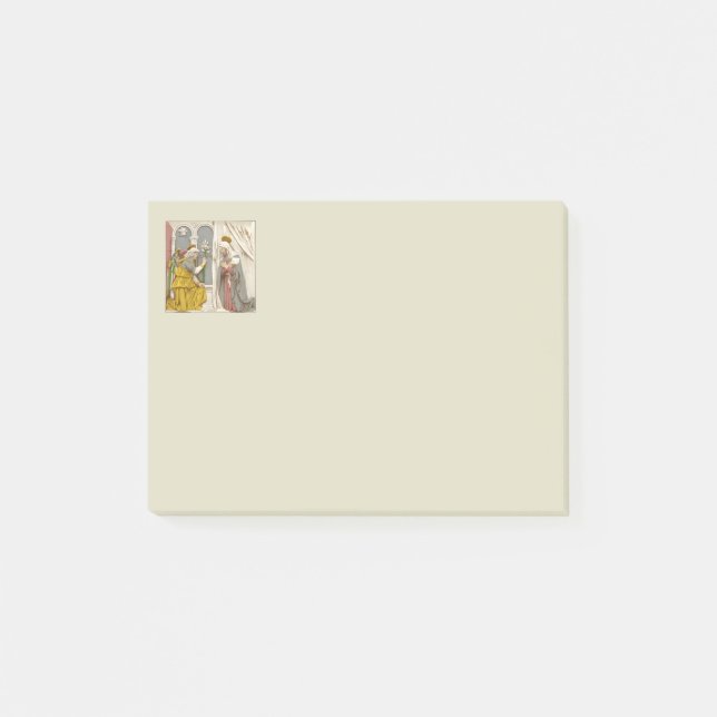 Post-it® L'ange Gabriel l'Annonciation à Marie  (Devant)