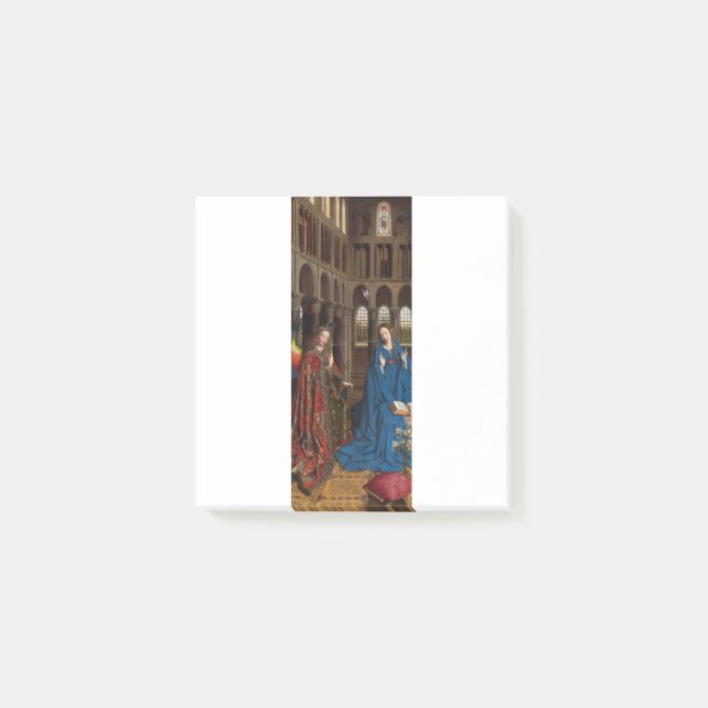 Post-it® L'Annonciation de Van Eyck Premium Lumière Cathédr (Devant)