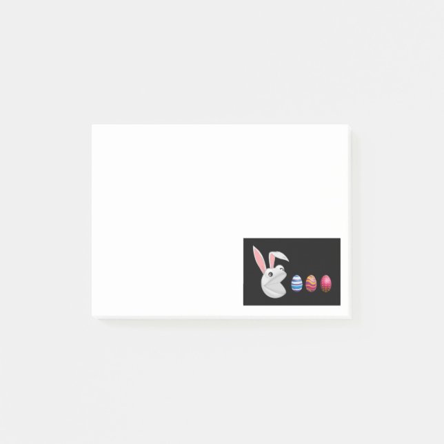 Post-it® Lapin de Pâques Chasse aux œufs (Devant)