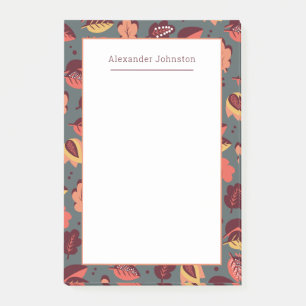 Post-it® L'automne Art déco Feuille de Thanksgiving