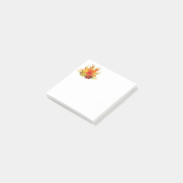 Post-it® L'automne part Thanksgiving (Incliné)