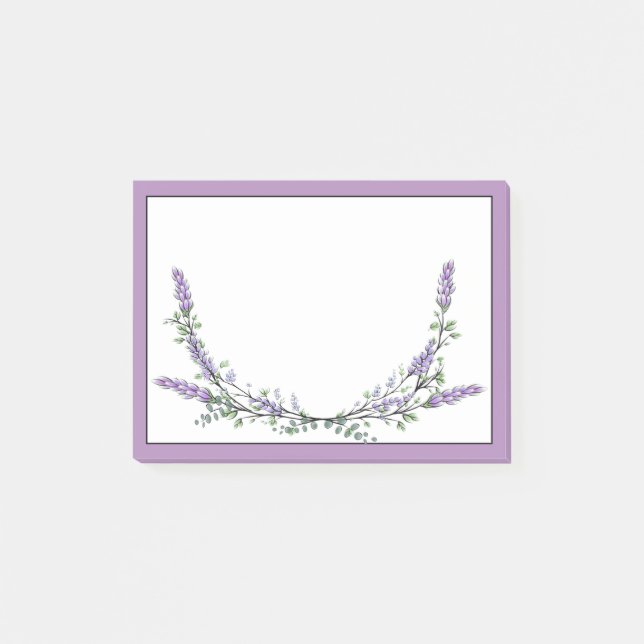 Post-it® Lavender and Eucalyptus Notes (Devant)