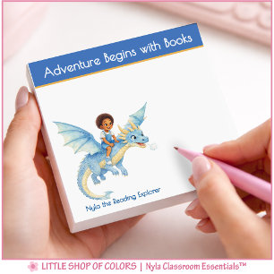 Post-it® L'aventure commence avec un livre Livre personnali