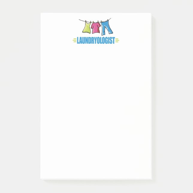 Post-it® Laverie amusante (Devant)