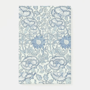 Post-it® Le beau motif floral de William Morris, bleu,