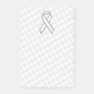 Post-it® Le blanc de chrome sur le haut-parleur de sensibil