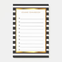 Le blanc noir personnalisé moderne barre l'or