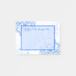 Post-it® Le bleu tourbillonne gratitude curative