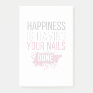 Post-it® Le bonheur mignon a vos clous faits