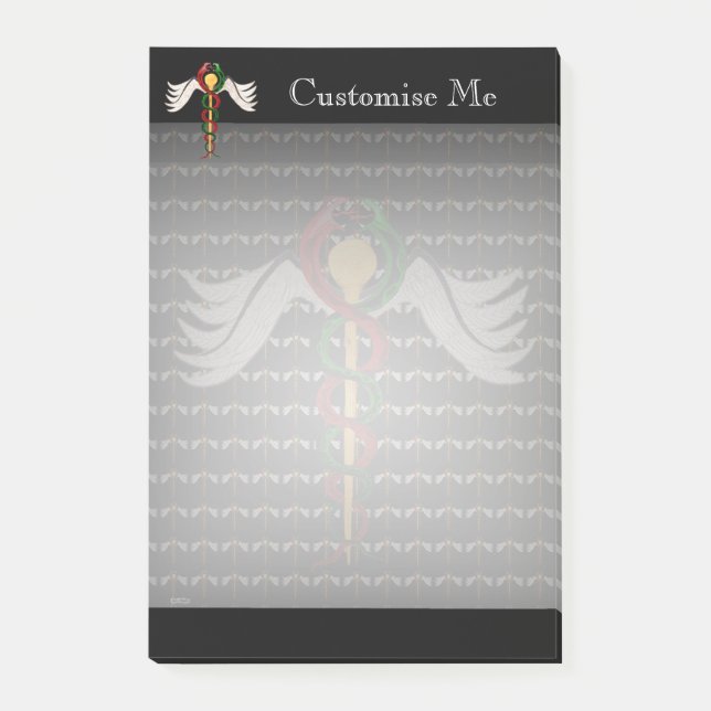 Post-it® Le Caduceus (couleur complète) (Devant)