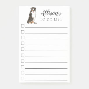 Post-it® Le Chien De Montagne Bernois Personnalisé Pour Fa