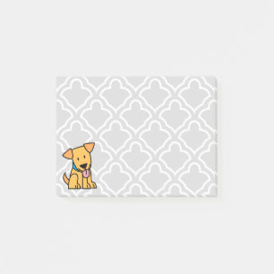 Post-it® Le chiot de labrador retriever reposent le chiot