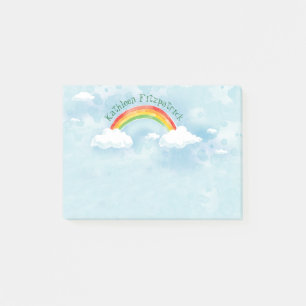Post-it® Le ciel d'arc-en-ciel ajoutent 4x3 nommé