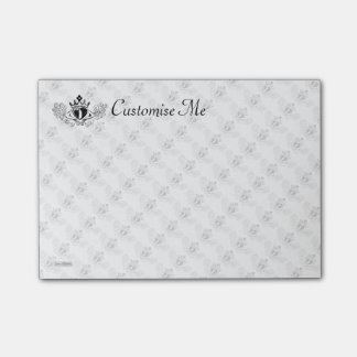 Post-it® Le Claddagh (noir)