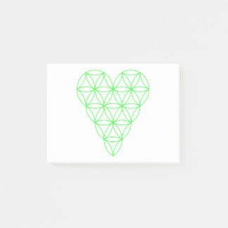 Post-it® Le Coeur De Vie - Vert/Câble.01.