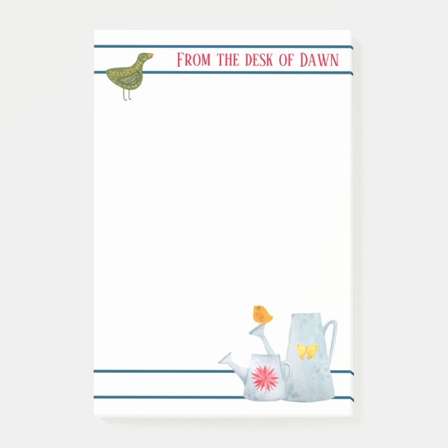 Post-it® Le Coq, Le Canard Et La Poule (Devant)