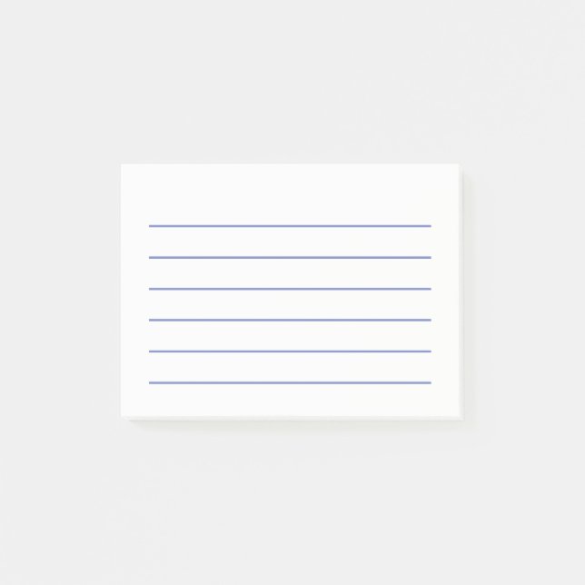 Post-it® Le Courrier-it® blanc note 4" x 3" (Devant)