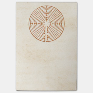 Post-it® Le Courrier-it® de labyrinthe de Chartres note 4 