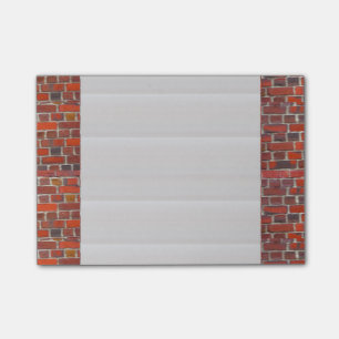 Post-it® Le Courrier-it® note 4" x 6" les briques folles d
