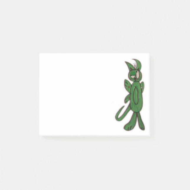 Post-it® Le Courrier-it® vert de chien de JMCdesign note 4 (Devant)