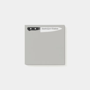 Post-it® Le couteau de découpage du chef personnalisent