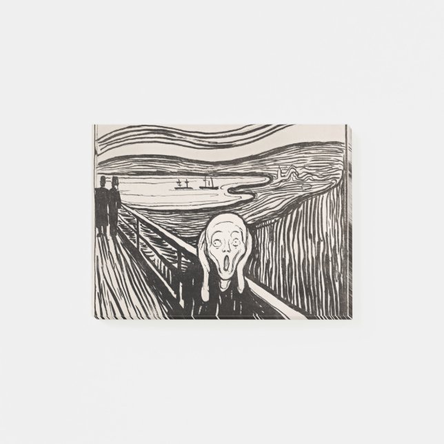 Post-it® Le cri Edvard Munch (Devant)