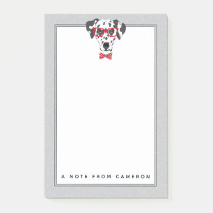 Post-it® Le Dalmate à la mode ajoutent votre nom