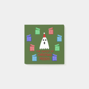 Post-it® Le fantôme de Noël présente drôle