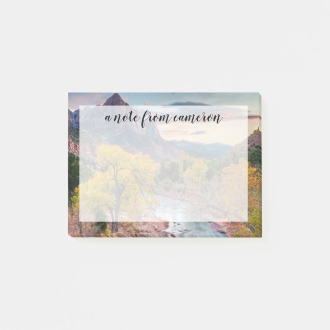 Post-it® Le Guetteur en automne (Devant)