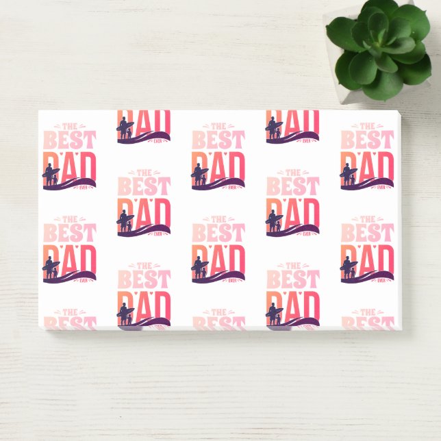 Post-it® Le Meilleur Papa du Monde (Bureau)