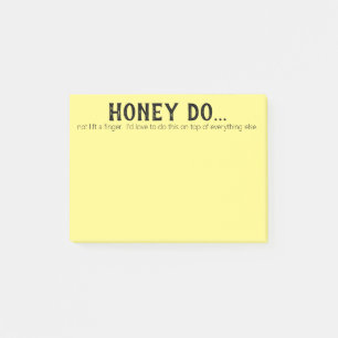 Post-it® Le miel est agressif