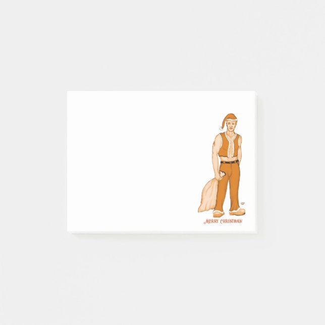 Post-it® Le nouveau Père Noël - Joyeux Noël ! (Devant)