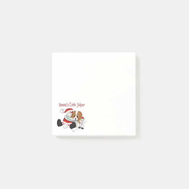 Post-it® Le petit Cavalier King Charles de Santa  (Devant)