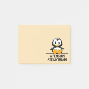 Post-it® Le pingouin drôle a mangé mon graphique de cerveau