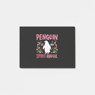 Post-it® Le pingouin est mon esprit animal