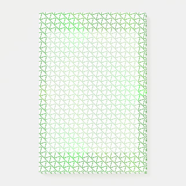 Post-it® Le recyclage écologique pour le Jour de l'terre mo (Devant)