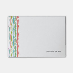 Post-it® Le résumé barre le motif vertical